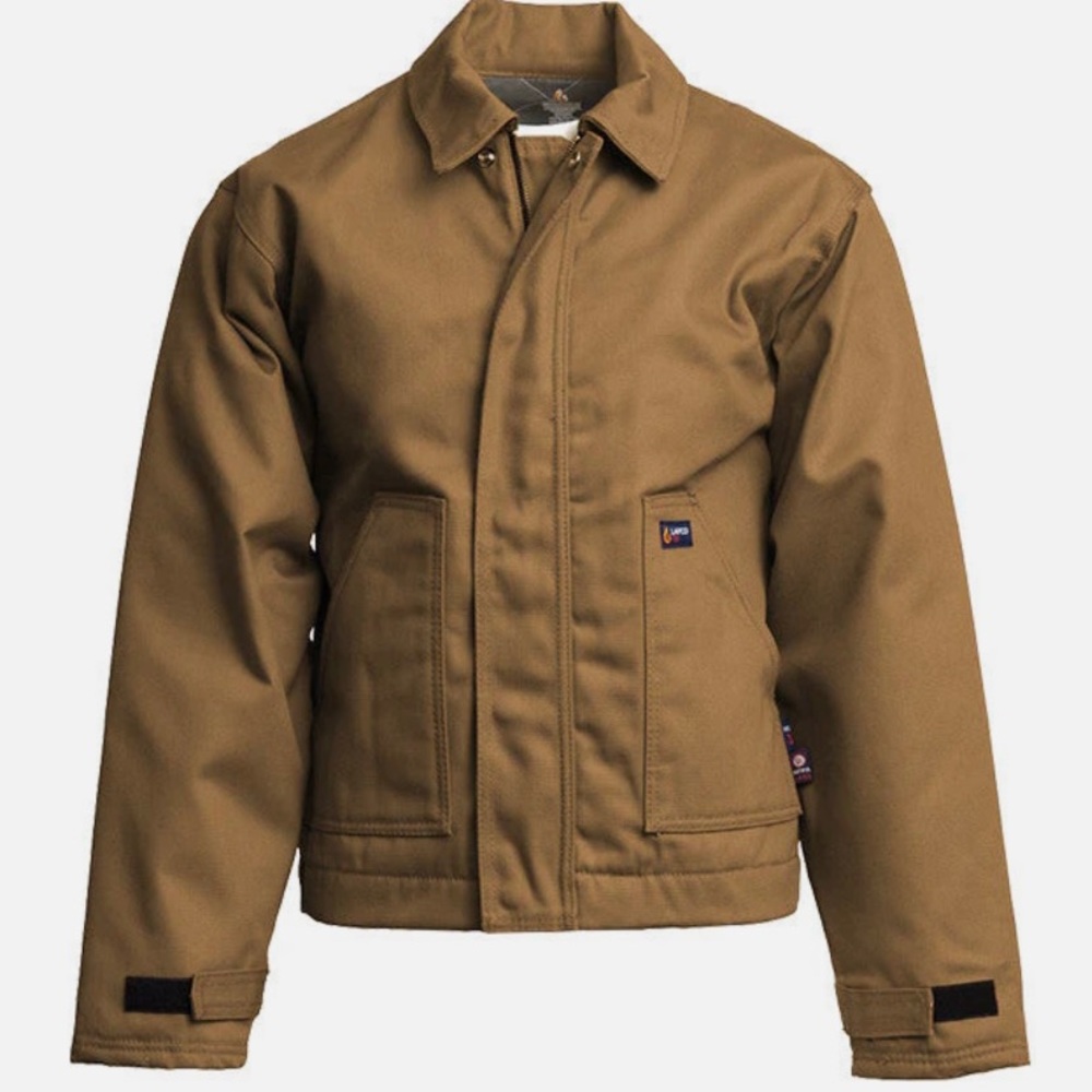 NWOT-FR Jacket with Windshield Technology | Brown